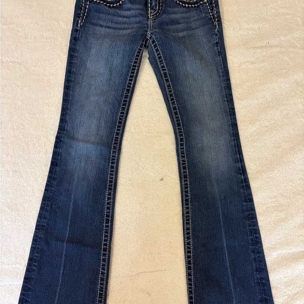 Miss Me girls Dark Blue Flare Jeans
